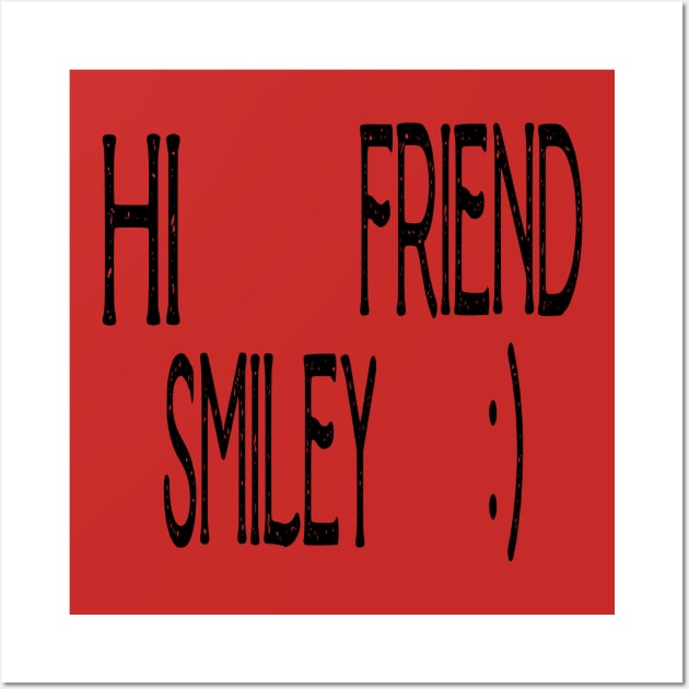 hi smiley friend :) Wall Art by disainanisa